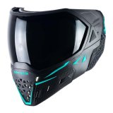 Empire EVS Mask - Black/Aqua with Ninja & Clear Lenses