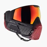 Carbon ZERO GRX Paintball Mask - Halftone Pink - More Coverage