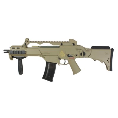 Ares H&K G36CV Carbine Airsoft Blowback AEG Rifle - Dark Earth