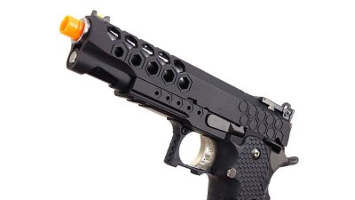 AW Custom HX25 Full Metal Competition Ready Gas Blowback Airsoft Pistol Black