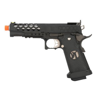 AW Custom HX25 Full Metal Competition Ready Gas Blowback Airsoft Pistol Black