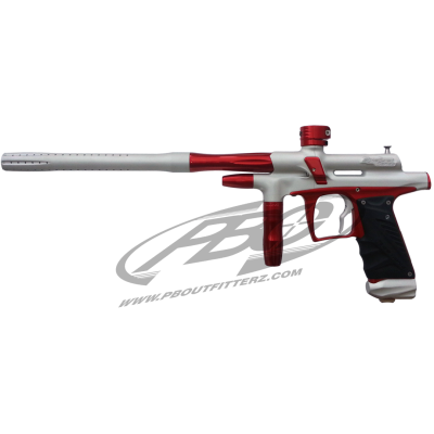 Bob Long G6R SIGNATURE SERIES OLED Paintball Marker Gun - White/Red