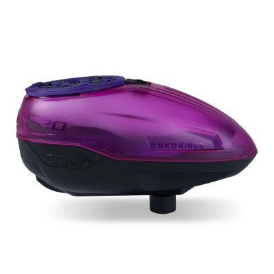 Bunkerkings CTRL2 Paintball Loader - Crystal Purple Black