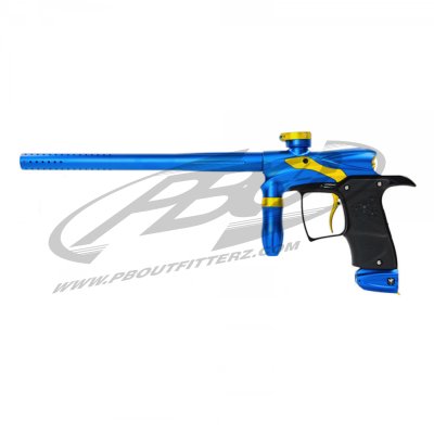 Dangerous Power G5 Paintball Gun - Blue w/ Yellow