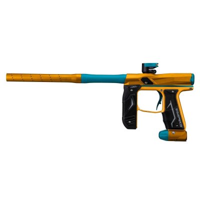 Empire Axe 2.0 Paintball Marker - Dust Orange/ Aqua