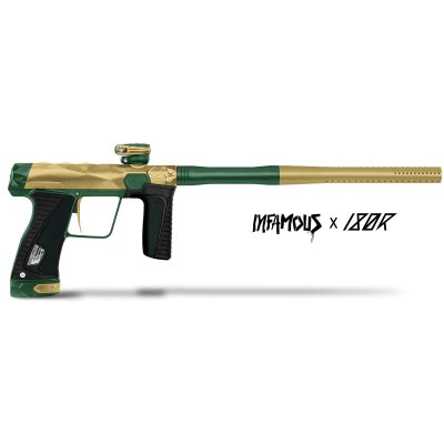 Infamous Limited Edition Diamond Skull 180r Paintball Marker - Electrum