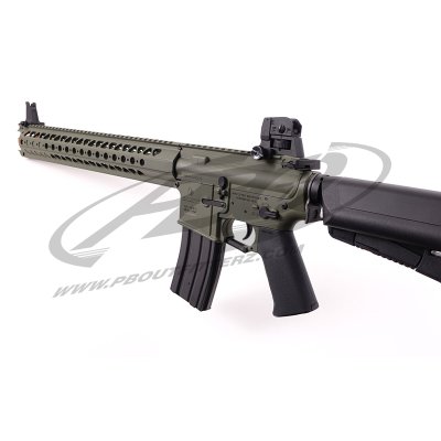 Krytac War Sport Licensed LVOA-C M4 Carbine Airsoft AEG Rifle - Foliage Green