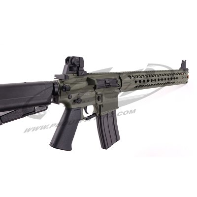 Krytac War Sport Licensed LVOA-C M4 Carbine Airsoft AEG Rifle - Foliage Green