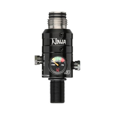 Ninja Pro V3 Adjustable 4500psi Reg - Black (SS)