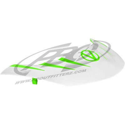 Virtue VIO Stealth Visor - Lime / White