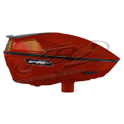 Virtue Spire III Paintball Loader - Red Fire