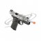 Colt 1911 Rail Pistol Co2 Full Metal Blowback - Silver/Black