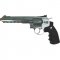 WG CO2 Full Metal 6" Airsoft Magnum Gas Revolver - Silver