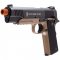 Elite Force Full Metal Gen 3 1911 Tactical CO2 Airsoft Gas Blowback Pistol Desert & Black